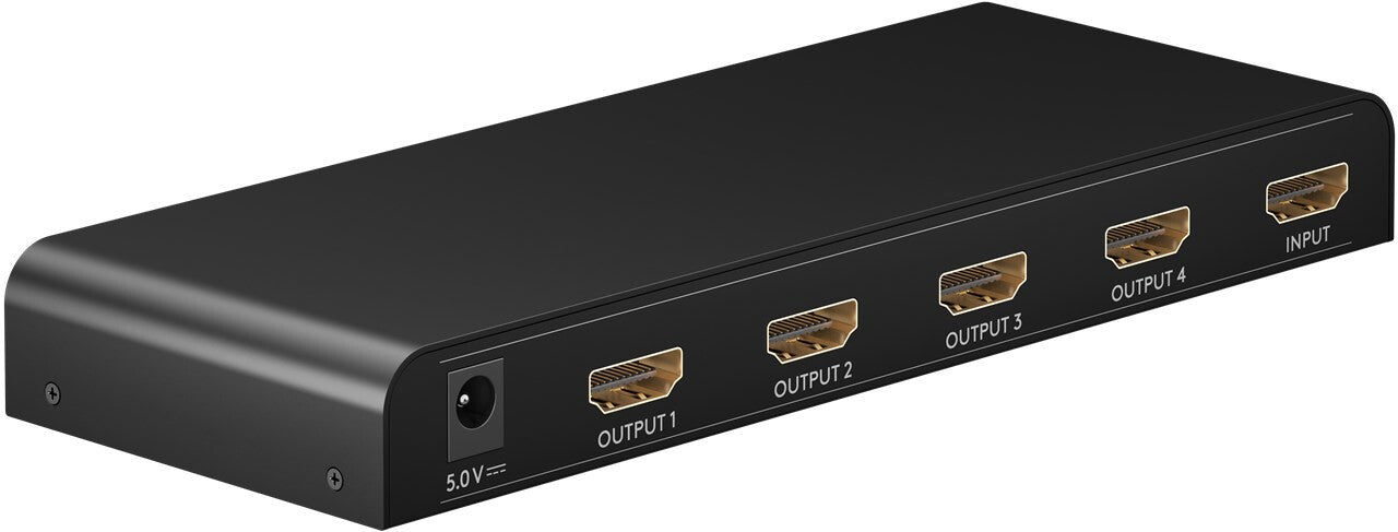 Goobay 58482 bilddelare HDMI 4x HDMI