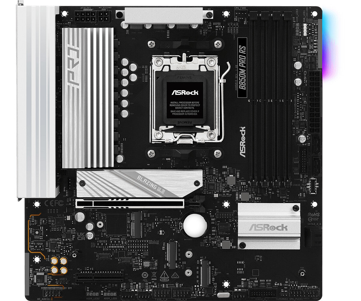 Asrock B850M Pro RS AMD B850 AM5-sockel micro ATX