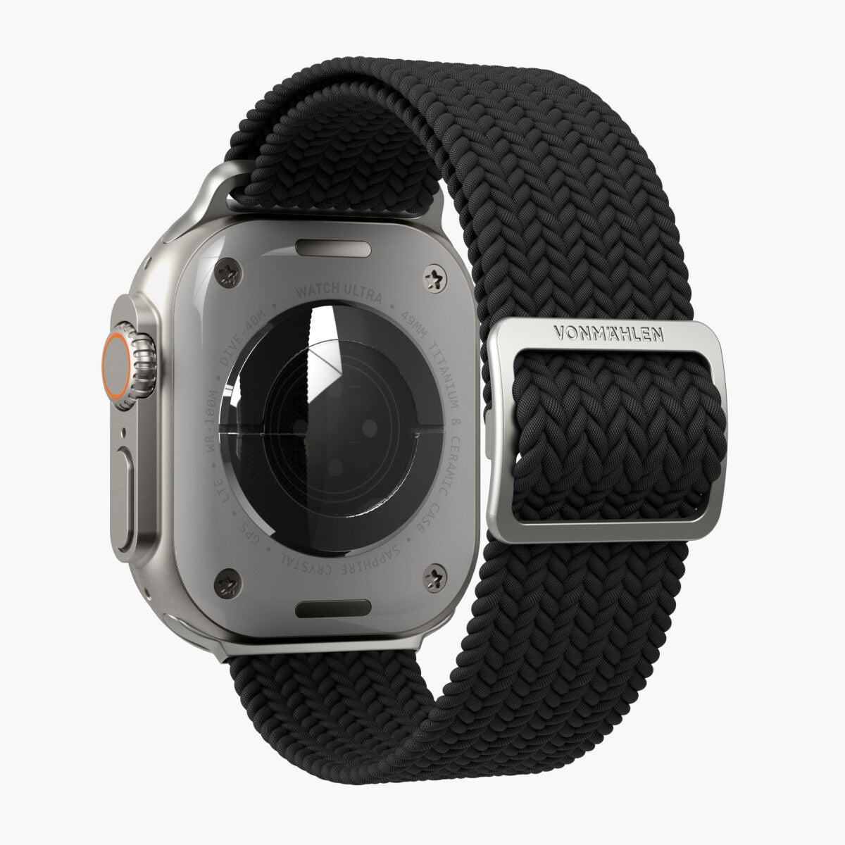 Vonmählen Woven Loop Rem Svart Nylon