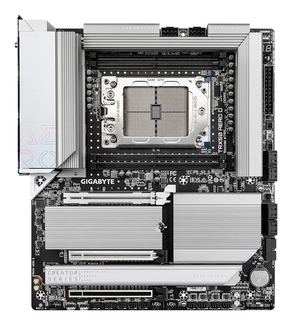 GIGABYTE TRX50 AERO D moderkort AMD TRX50 Socket sTR5 Utökad ATX