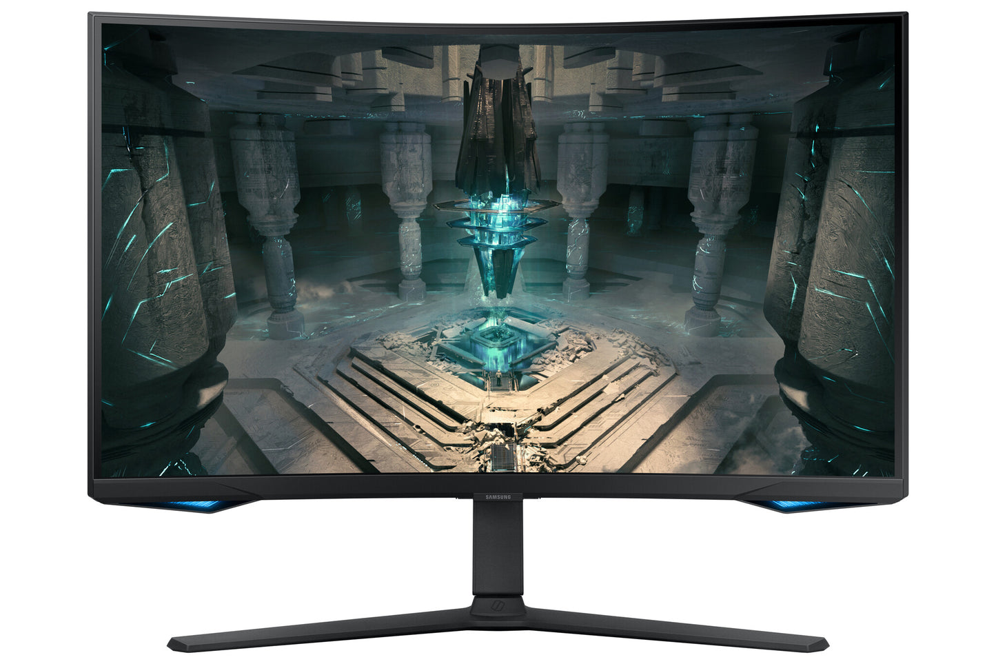 Samsung G65B platta pc-skärmar 81,3 cm (32") 2560 x 1440 pixlar Quad HD LED Svart