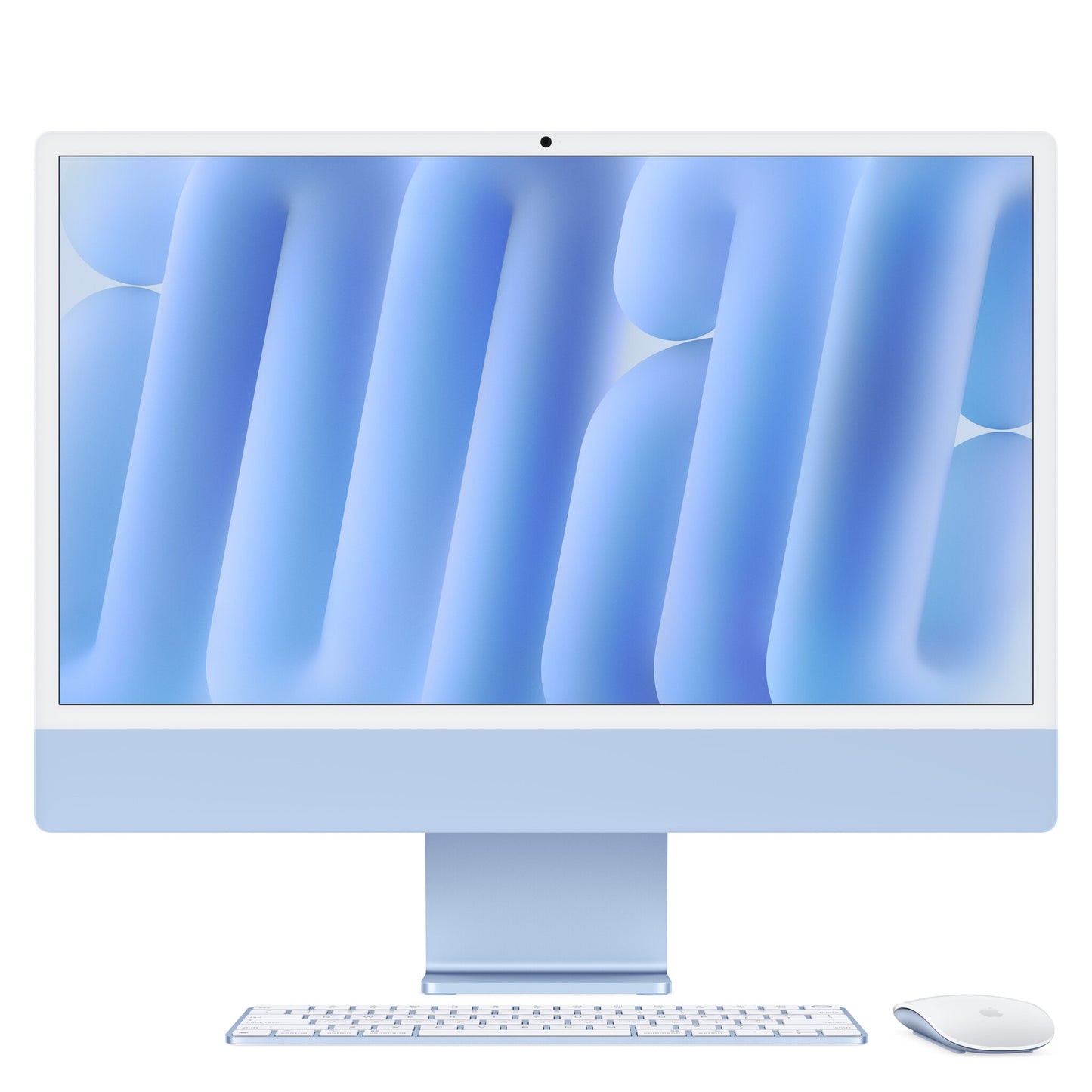 Apple iMac Apple M M4 59,7 cm (23.5") 4480 x 2520 pixlar Allt-i-ett-dator 16 GB 256 GB SSD macOS Sequoia Wi-Fi 6E (802.11ax) Blå