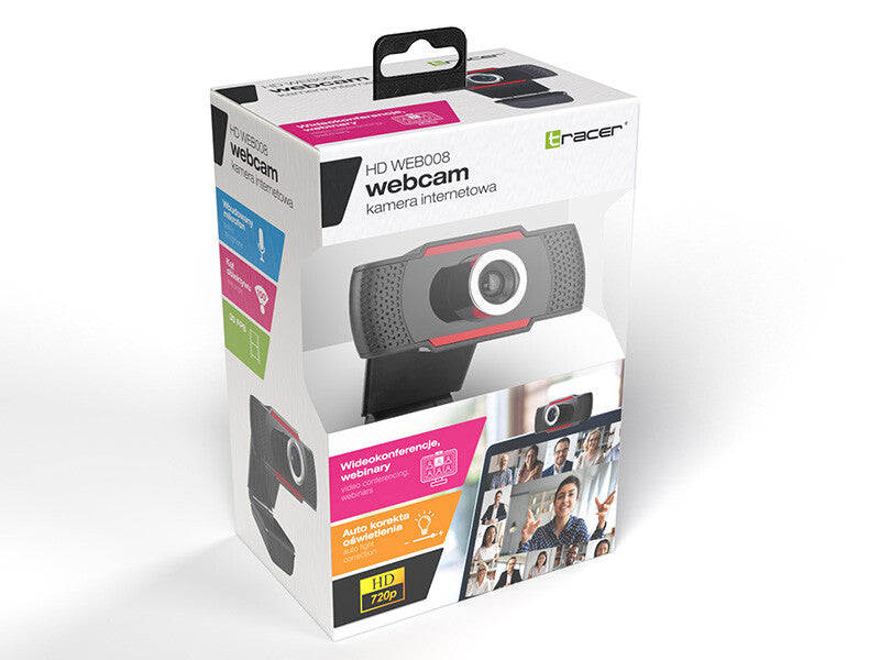 Tracer TRAKAM46732 webbkameror 1280 x 720 pixlar USB Svart