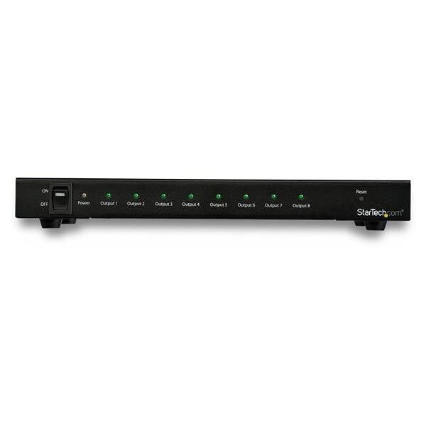 StarTech.com 4K 60 Hz HDMI-splitter med 8 portar