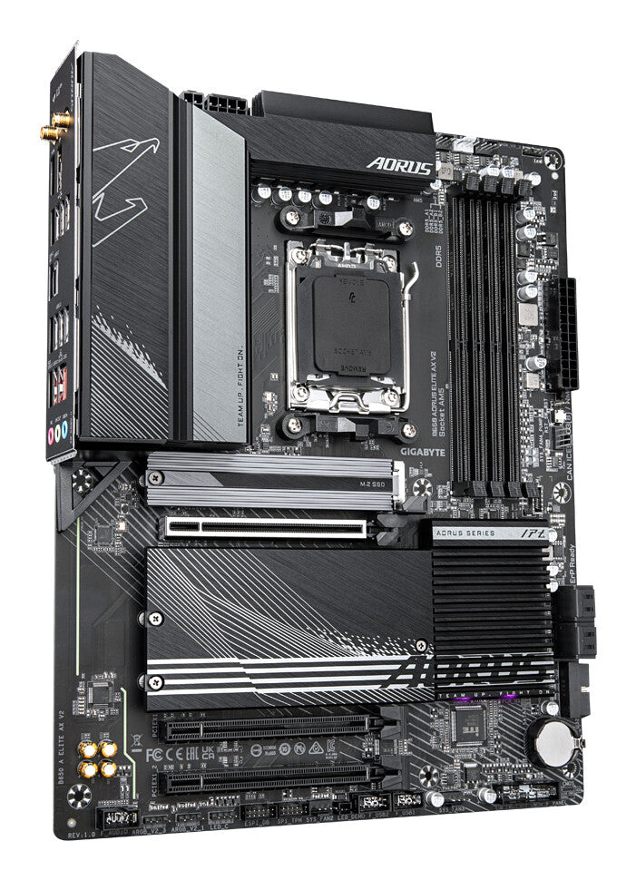 GIGABYTE B650 AORUS ELITE AX V2 moderkort AMD B650 AM5-sockel ATX