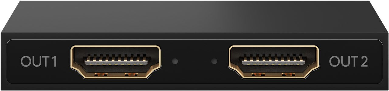 Goobay 58480 bilddelare HDMI 2x HDMI