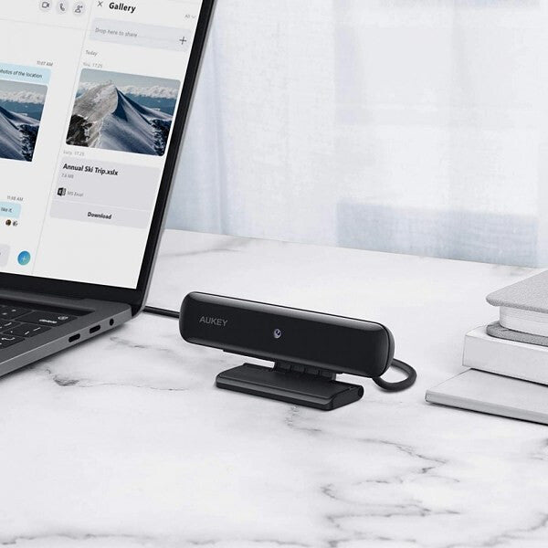 AUKEY PC-W1 webbkameror 2 MP USB Svart