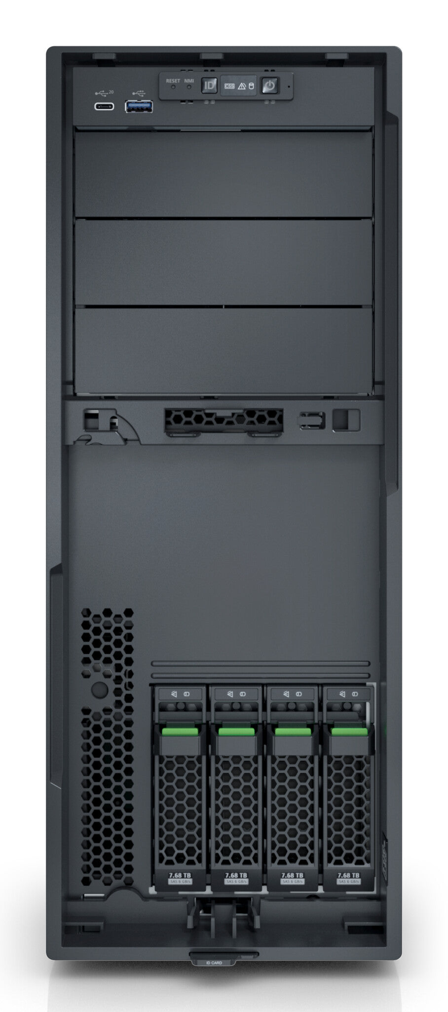 Fujitsu PRIMERGY TX1330 M6 servrar 0 GB Tower Intel Xeon E E-2456 3,3 GHz 32 GB DDR5-SDRAM 500 W