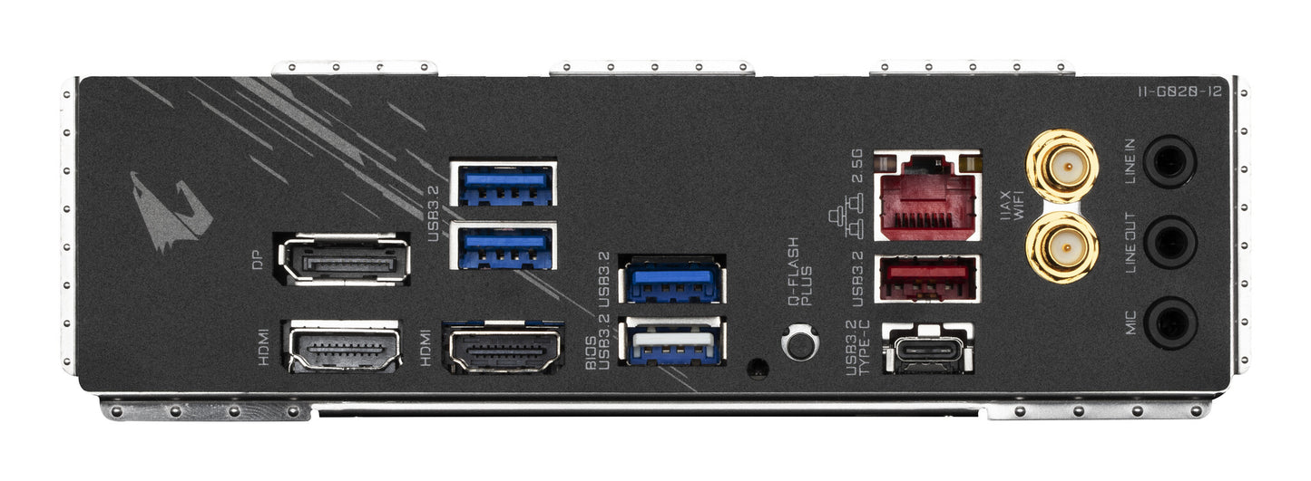 GIGABYTE B550I AORUS PRO AX moderkort AMD B550 Uttag AM4 Mini-ITX