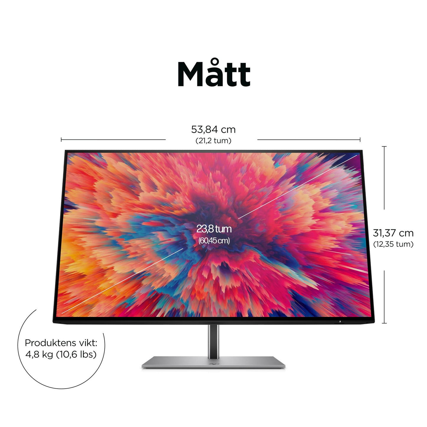HP Z24q G3 QHD-bildskärm