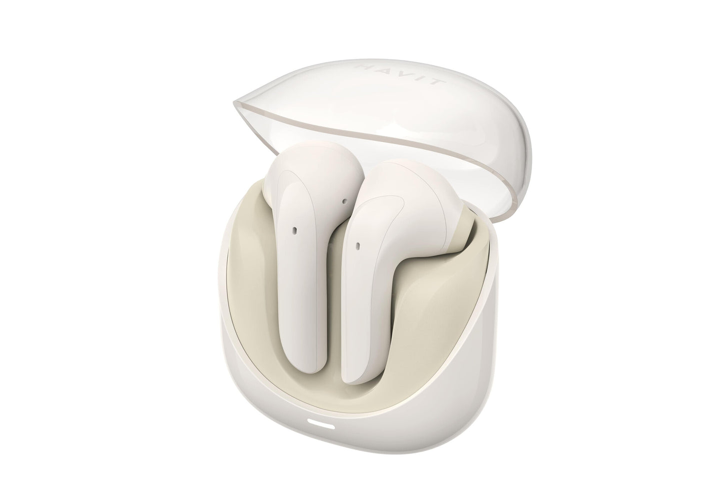 Havit 6939119079918 hörlur och headset Hörlurar Trådlös I öra Musik Bluetooth Beige