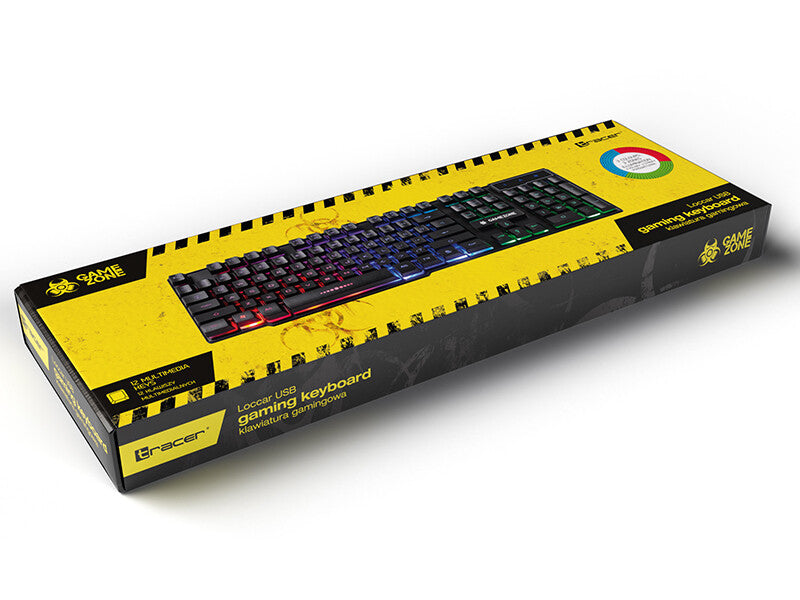 Tracer TRAKLA46651 tangentbord Spela USB Svart