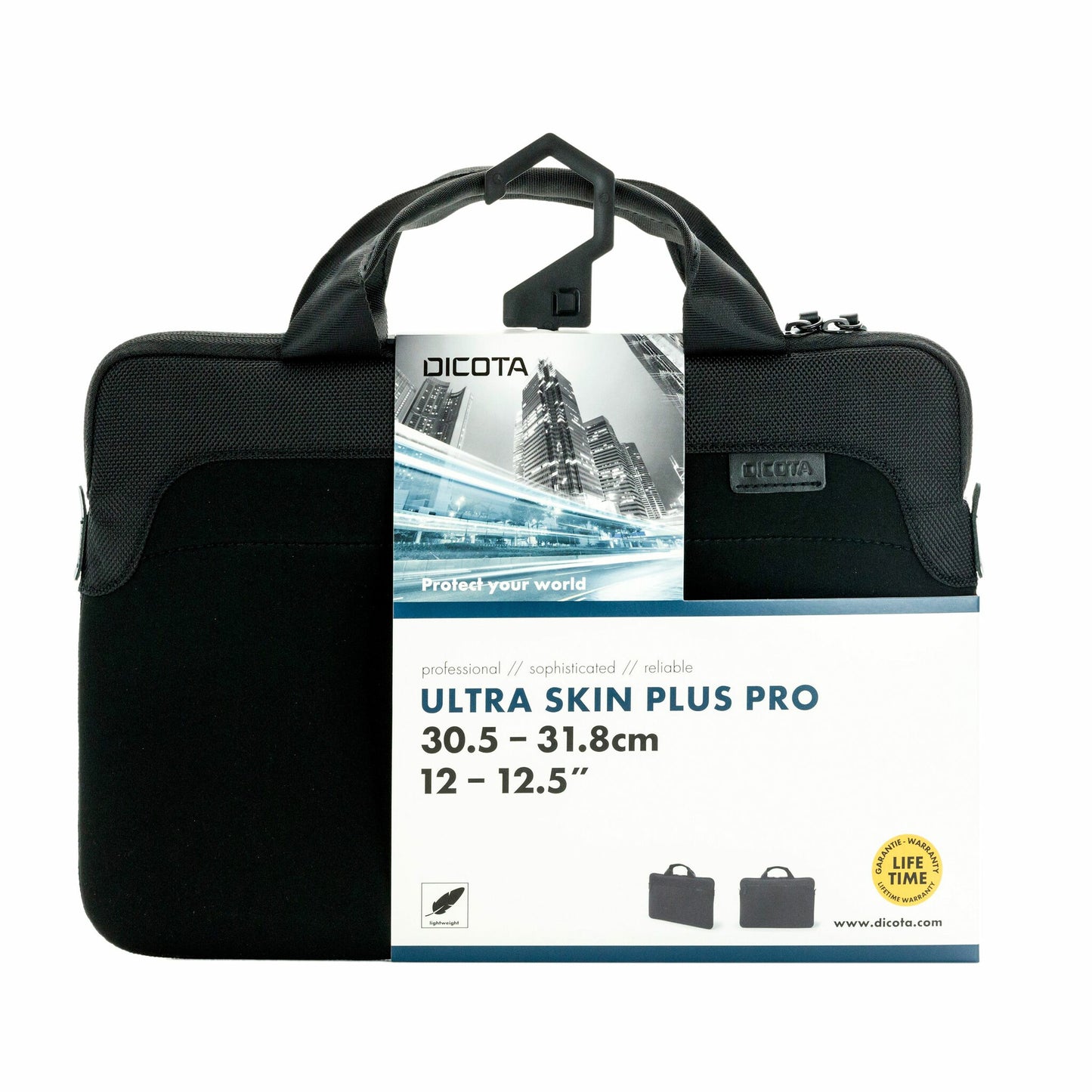 DICOTA Ultra Skin Plus PRO 31,8 cm (12.5") Portfölj Svart