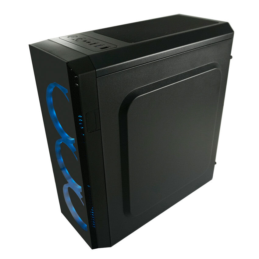 LC-Power Gaming 703B - Quad-Luxx Midi Tower Svart