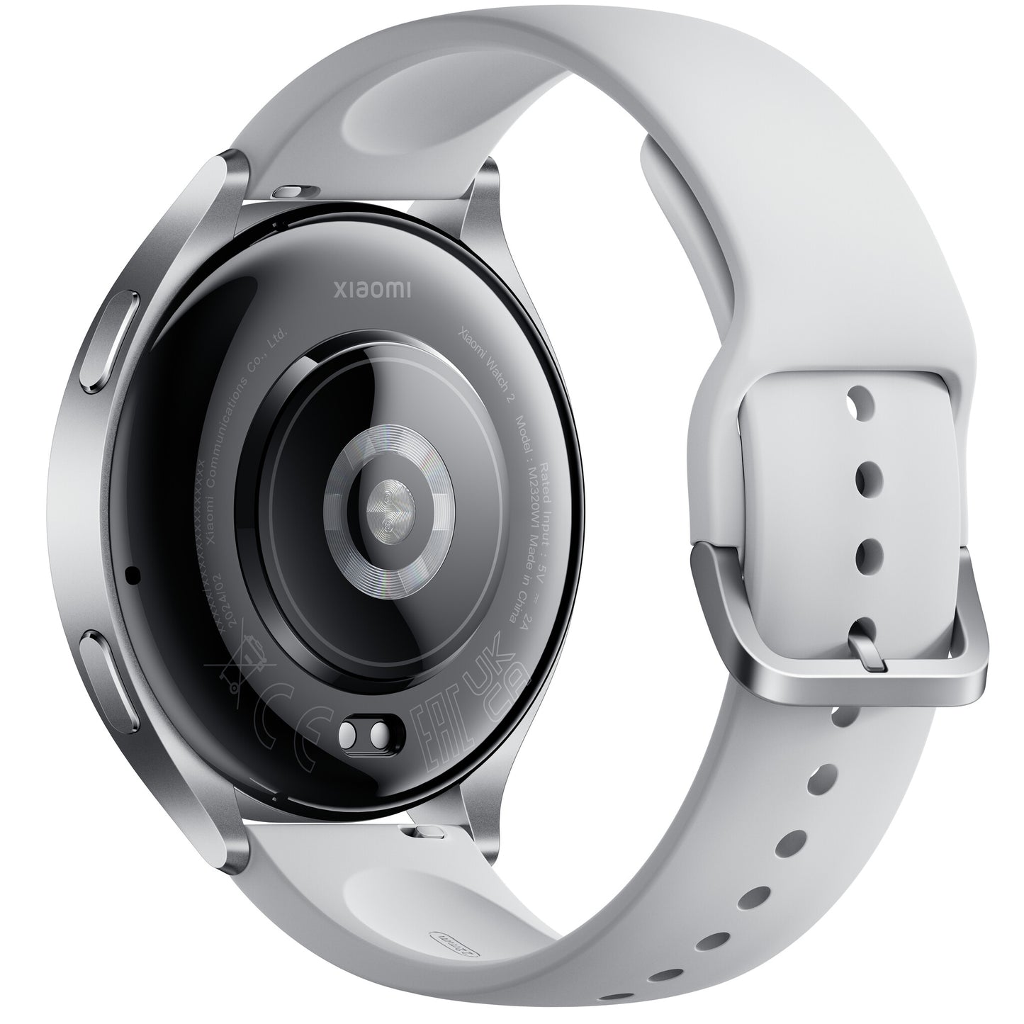 Xiaomi Watch 2 3,63 cm (1.43") AMOLED 46 mm Digital 466 x 466 pixlar Pekskärm Silver Wi-Fi GPS