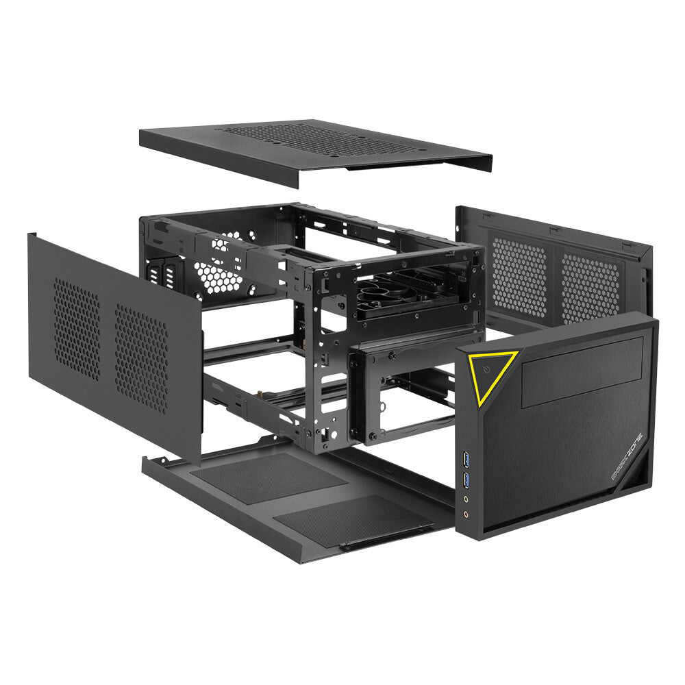 Sharkoon SHARK ZONE C10 Svart, Gul