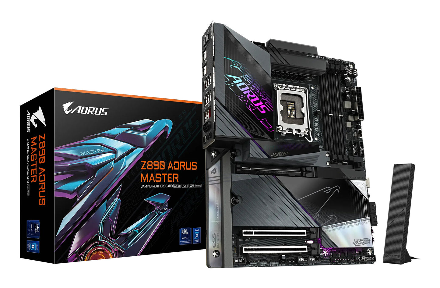 GIGABYTE Z890 AORUS MASTER moderkort Intel Z890 LGA 1851 (Socket V1) ATX