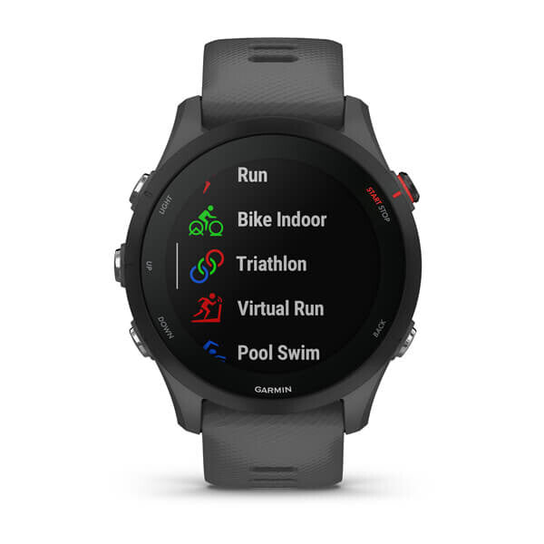 Garmin Forerunner 255 3,3 cm (1.3") MIP 46 mm Digital 260 x 260 pixlar Grå Wi-Fi GPS