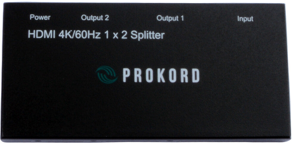 Prokord HSPUH0102-SML bilddelare HDMI 2x HDMI