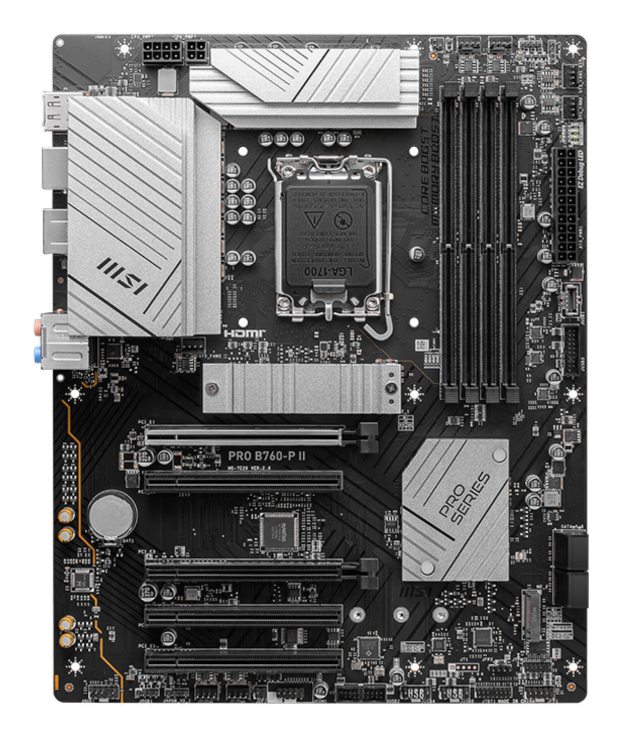 MSI PRO B760-P II moderkort Intel B760 LGA 1700 ATX
