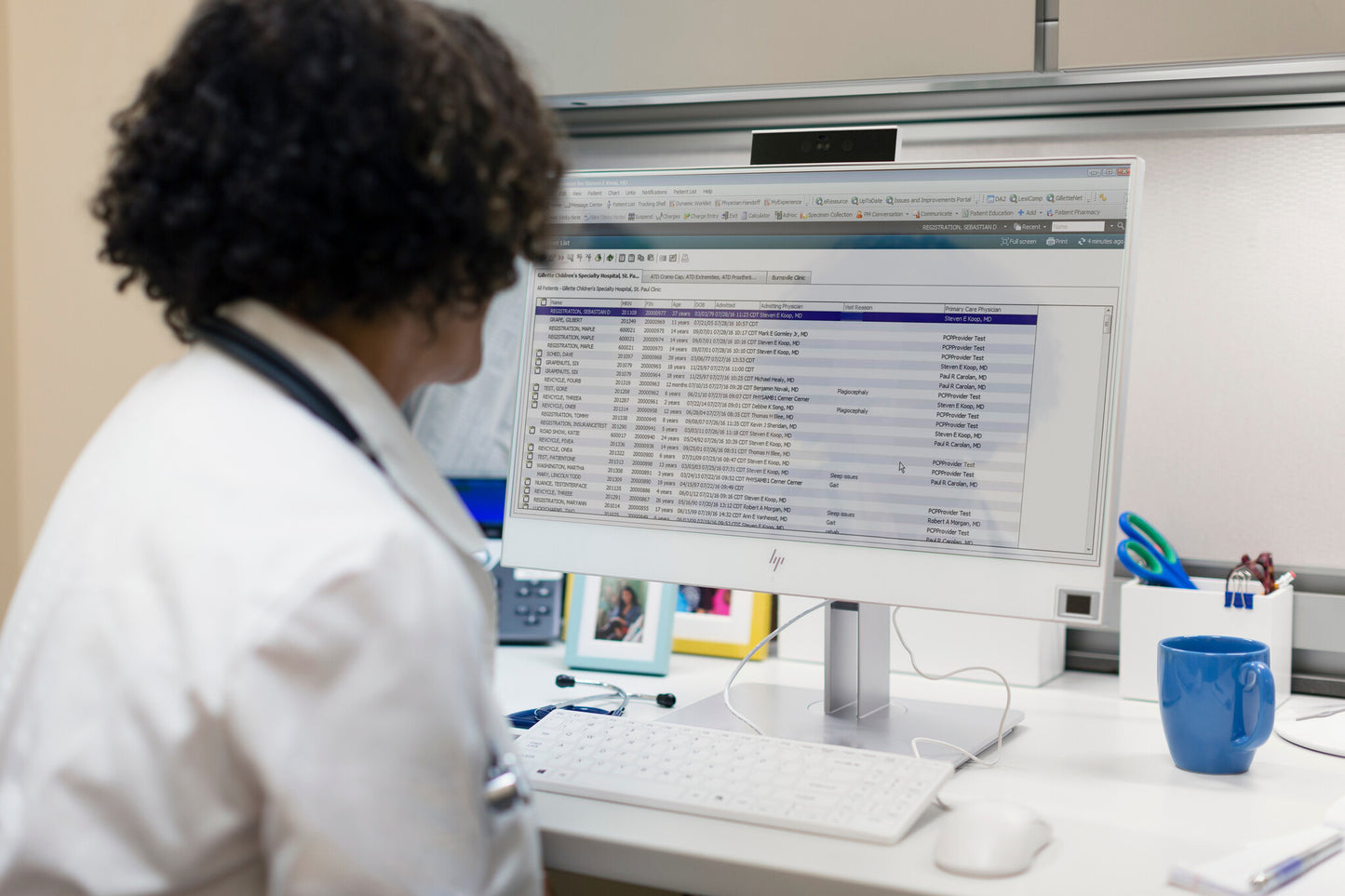 HP USB-tangentbord och -mus Healthcare Edition