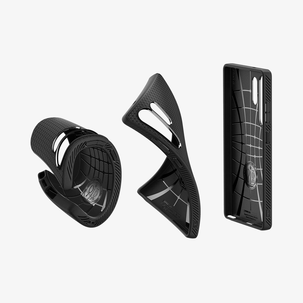 Spigen Liquid Air mobiltelefonfodral 17,5 cm (6.9") Omslag Svart