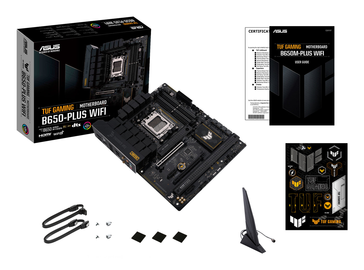 ASUS TUF GAMING B650-PLUS WIFI AMD B650 AM5-sockel ATX