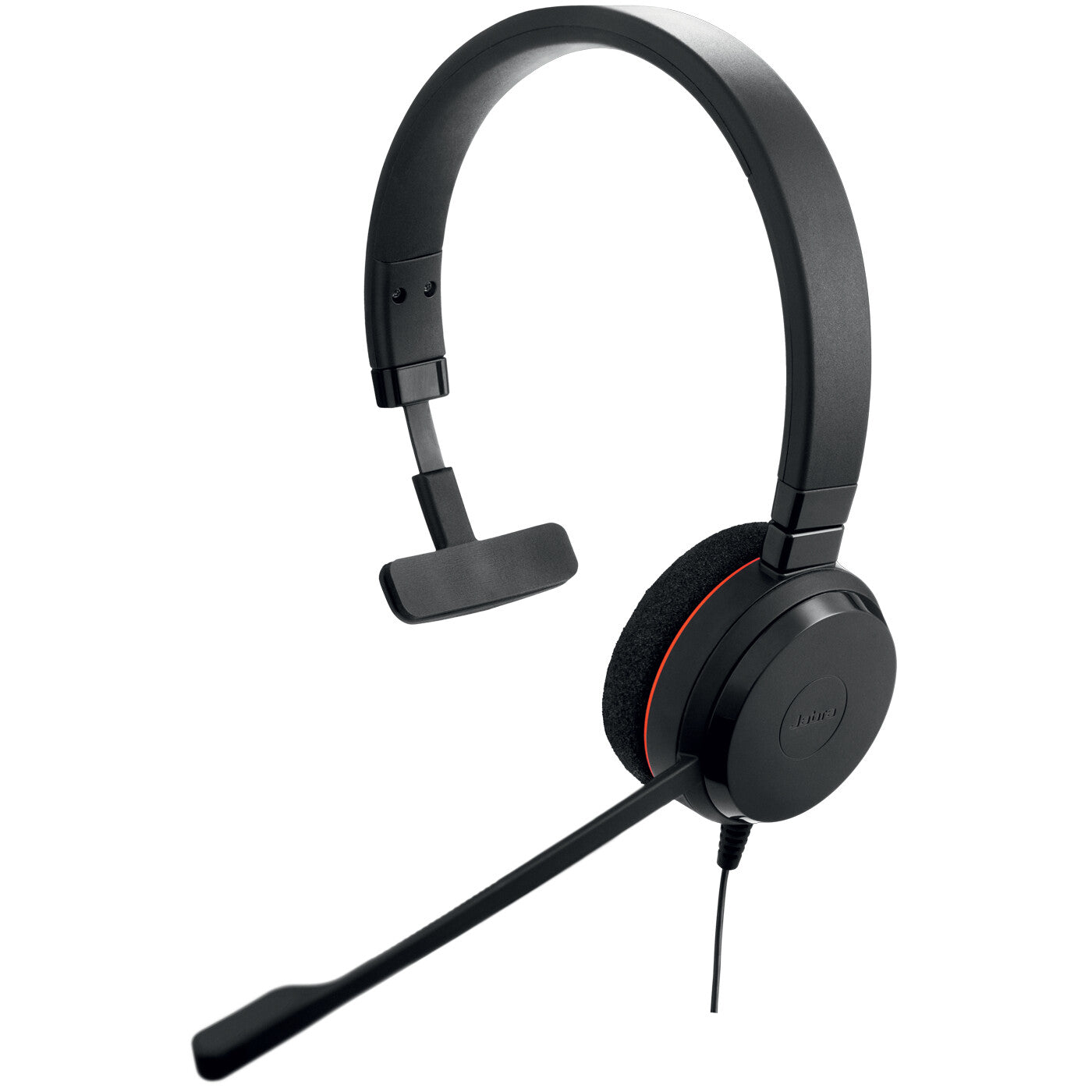 Jabra Evolve 20 Headset Kabel Huvudband Kontor/callcenter USB Type-A Svart