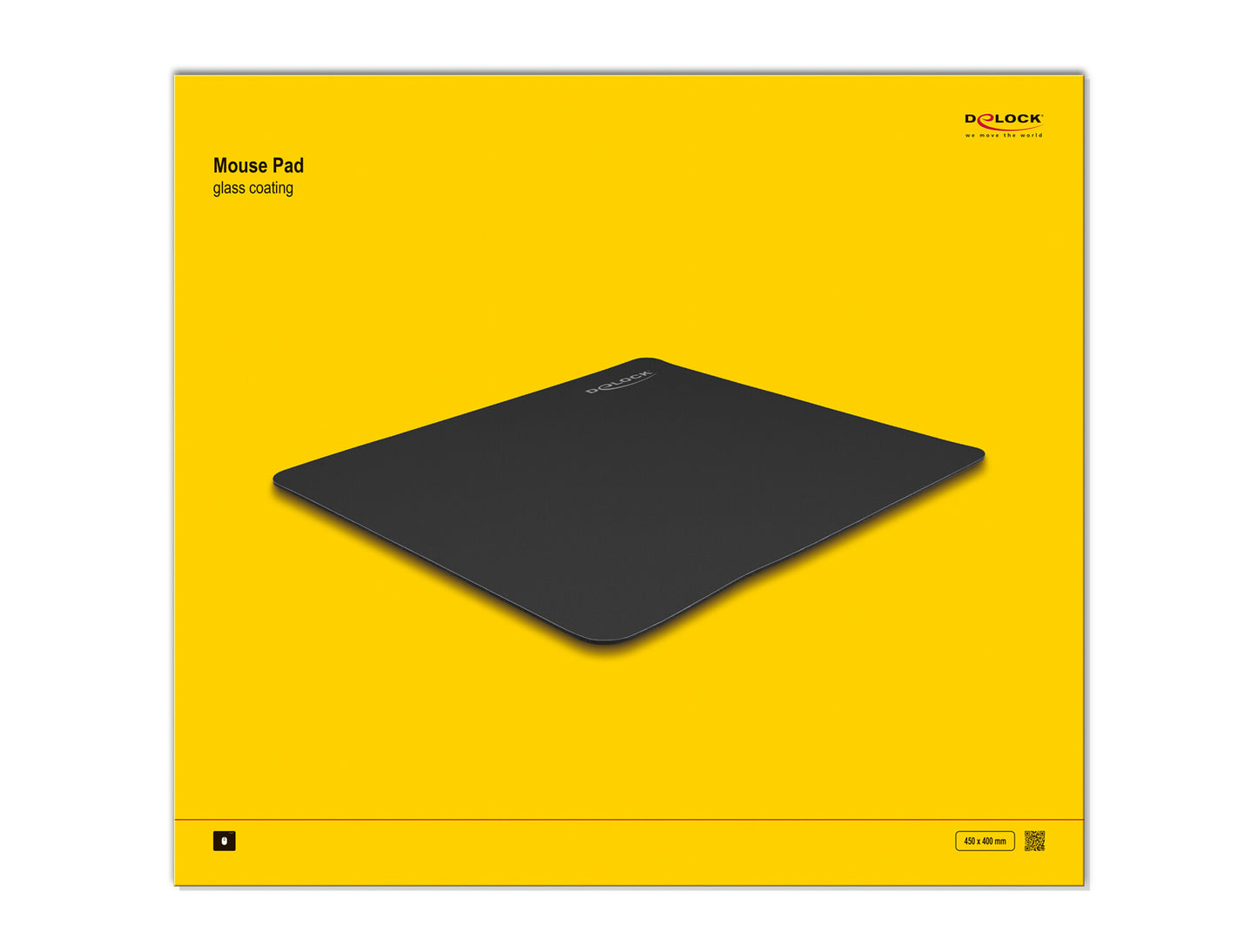 DeLOCK 12149 musmattor Svart