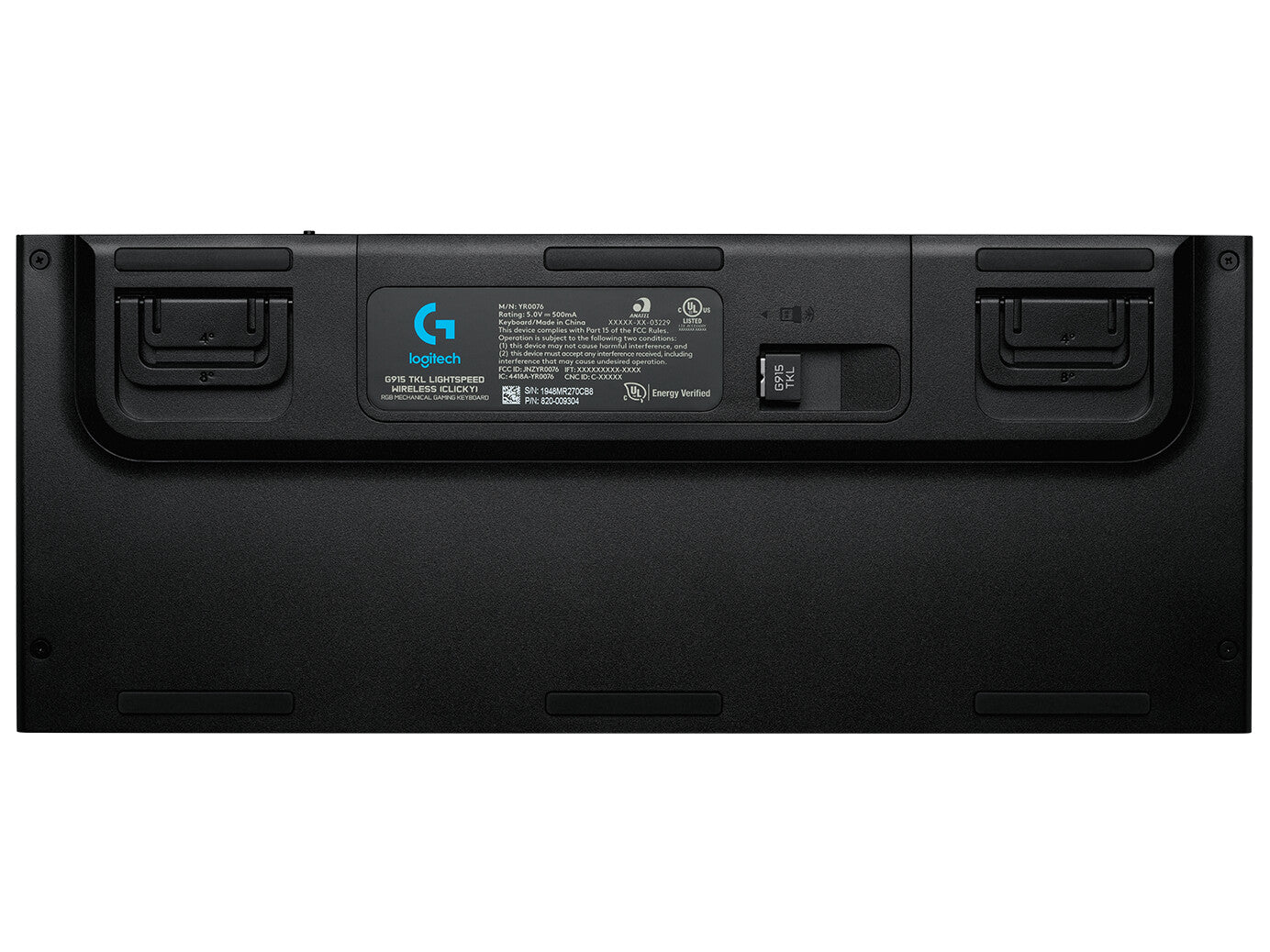 Logitech G 920-009500 tangentbord Spela Trådlös RF + Bluetooth QWERTY Nordic Kol