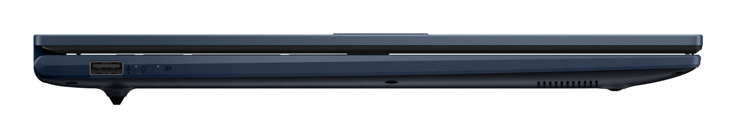 ASUS Vivobook 17 X1704VA-AU381W Intel® Core™ i7 i7-1355U Bärbar dator 43,9 cm (17.3") Full HD 16 GB DDR4-SDRAM 1 TB SSD Wi-Fi 6 (802.11ax) Windows 11 Home tyska Blå