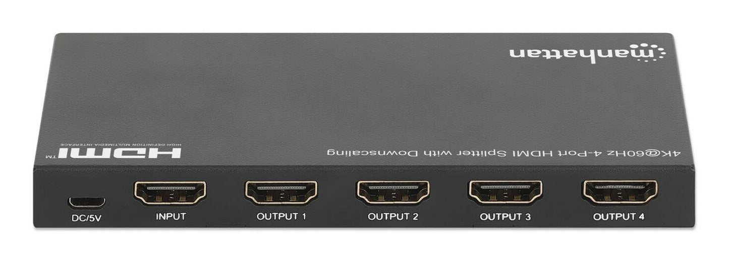 Manhattan 208369 bilddelare HDMI 4x HDMI