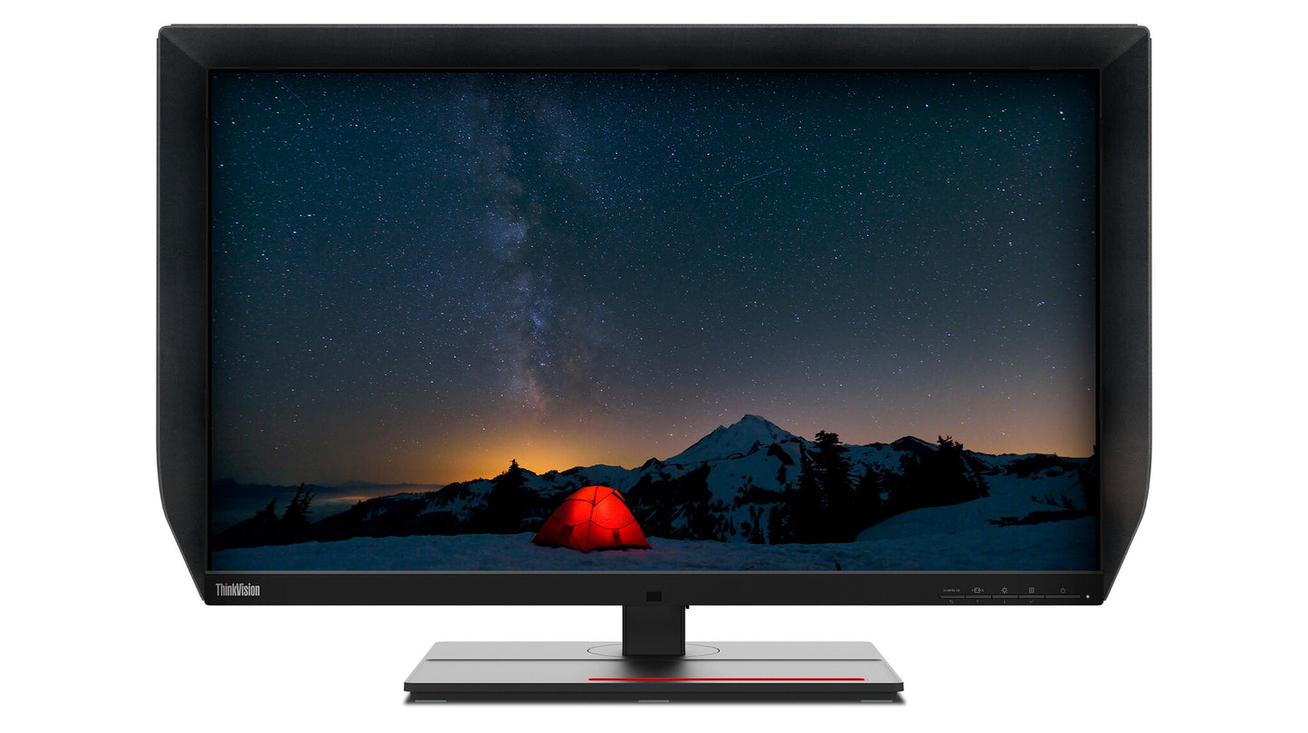 Lenovo ThinkVision P27u-20 platta pc-skärmar 68,6 cm (27") 3840 x 2160 pixlar 4K Ultra HD LED Svart