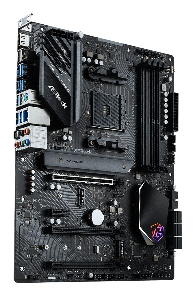 Asrock B550 PG Riptide AMD B550 Uttag AM4 ATX