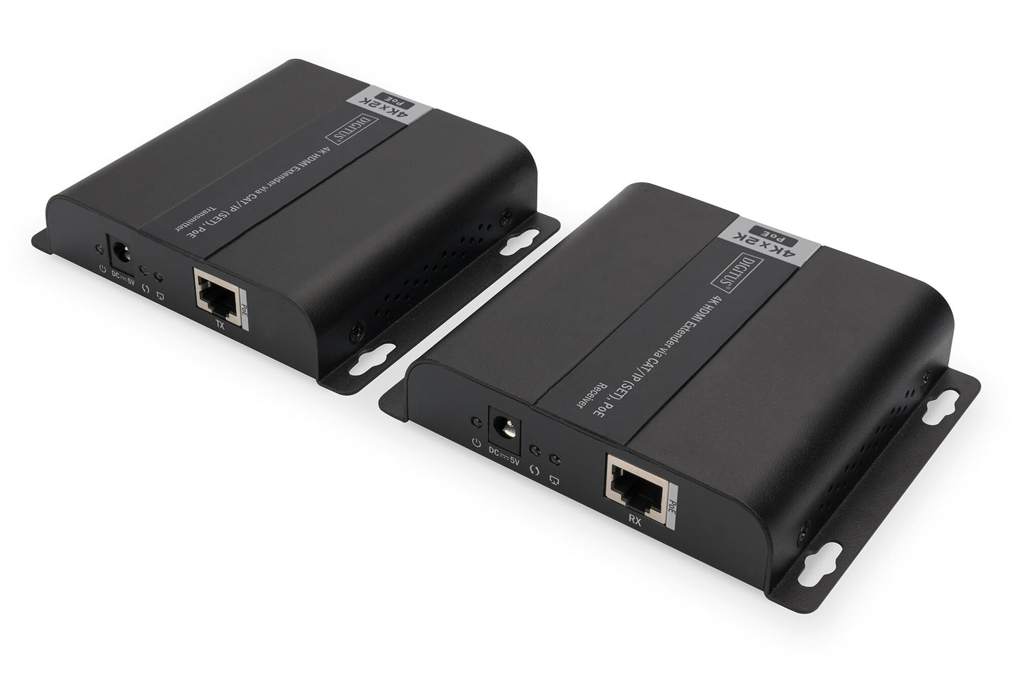 Digitus DS-55124 AV-förlängare Sändare och mottagare för AV-utrustning Svart