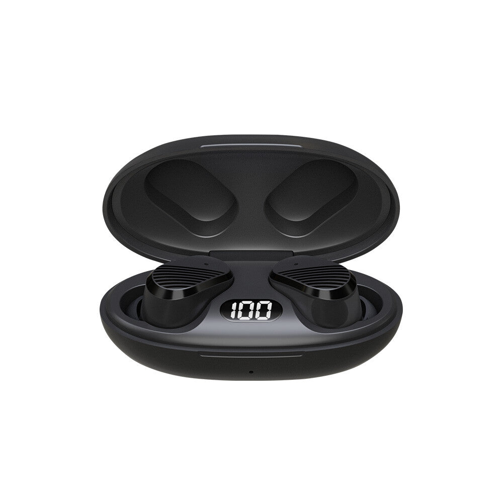 Savio TWS-10 Suchawki bezprzewodowe Headset True Wireless Stereo (TWS) I öra Samtal/musik/sport/vardag USB Type-C Bluetooth Svart