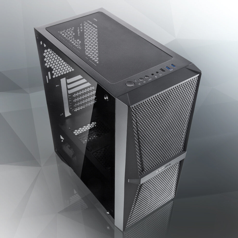 RAIJINTEK SILENOS MS Midi Tower Svart