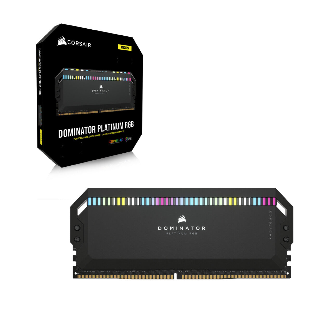 Corsair Dominator Platinum RGB RAM-minnen 64 GB 2 x 32 GB DDR5 5200 MHz