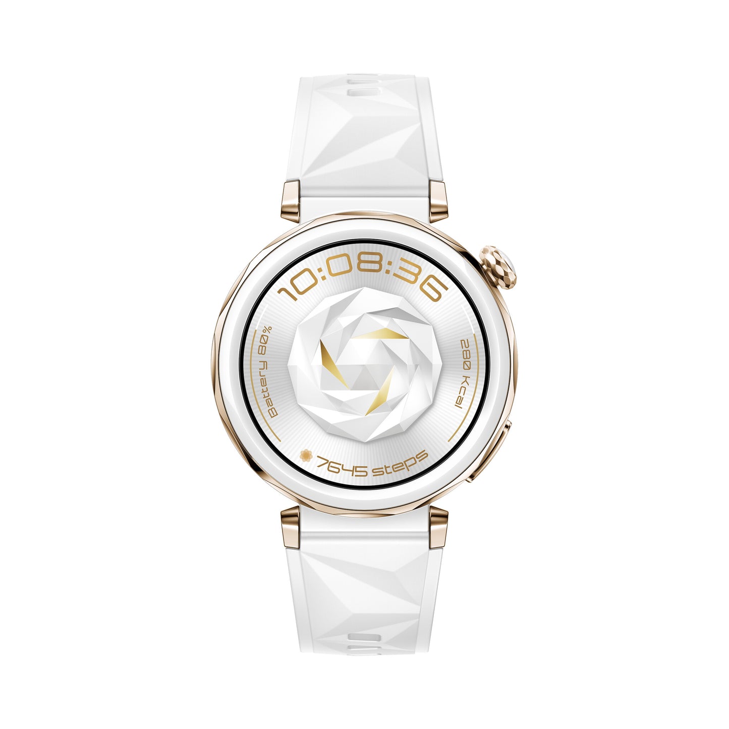 Huawei WATCH GT5 Pro 42mm 3,35 cm (1.32") AMOLED Digital 466 x 466 pixlar Vit GPS