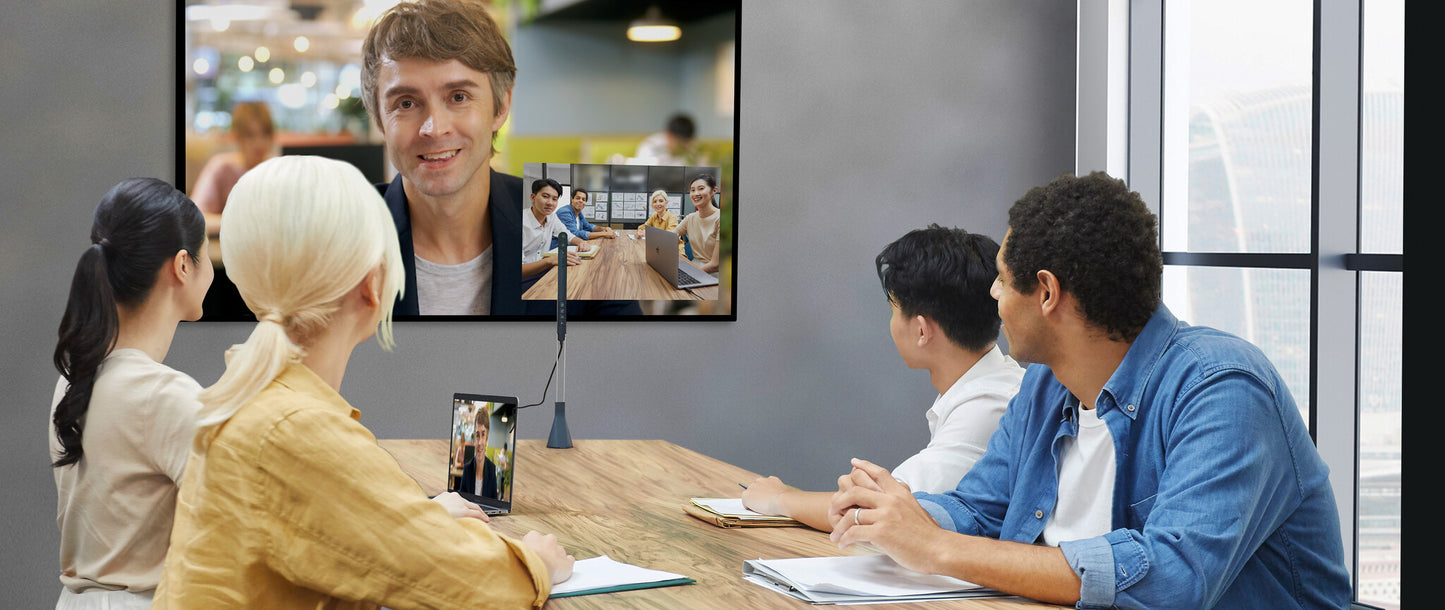 IPEVO Camera 5-904-B-08-00 TOTEM 120 Multimodal Collaboration Retail Svart