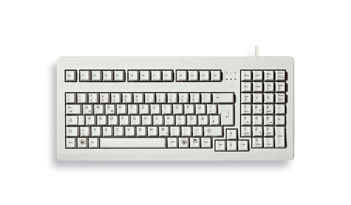 CHERRY G80-1800 tangentbord Universal USB QWERTZ tyska Grå