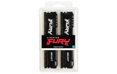 Kingston Technology FURY Beast RAM-minnen 64 GB 2 x 32 GB DDR4 3200 MT/s