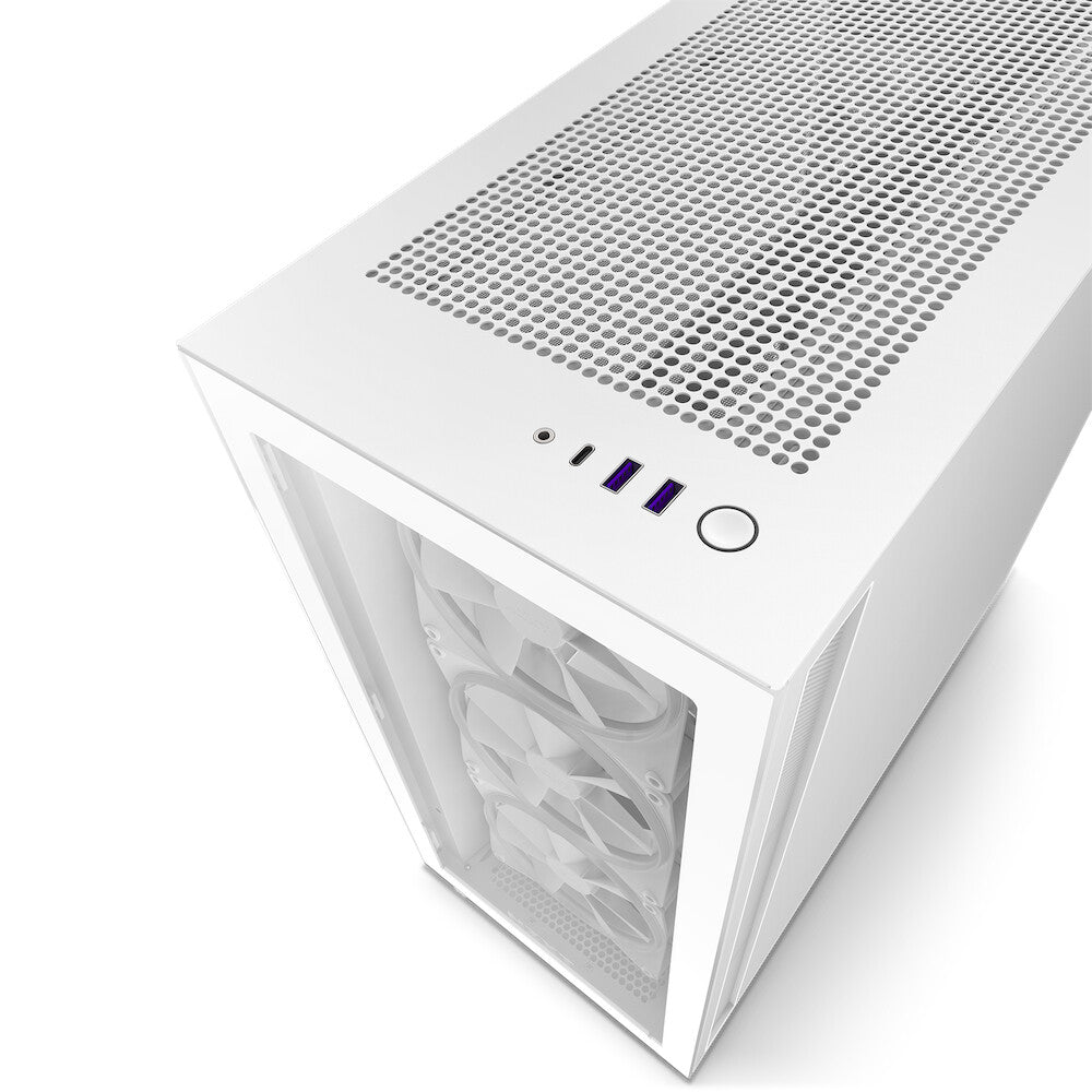 NZXT CM-H71EW-02 datorväskor Midi Tower Vit