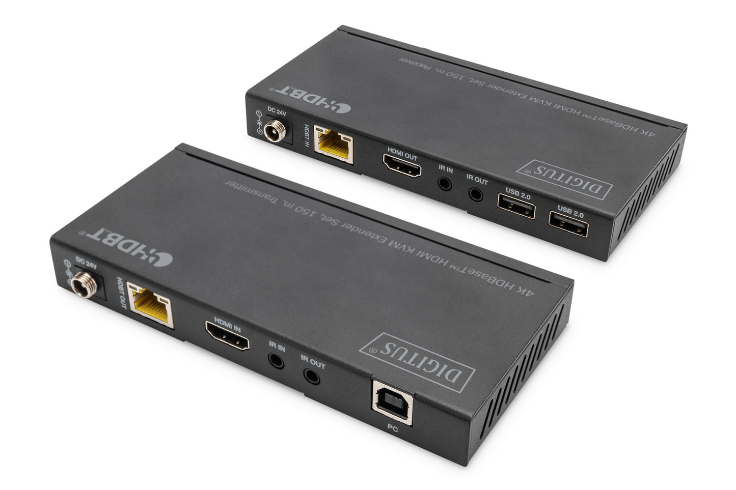 Digitus DS-55526 KVM-förlängare Sändare och mottagare