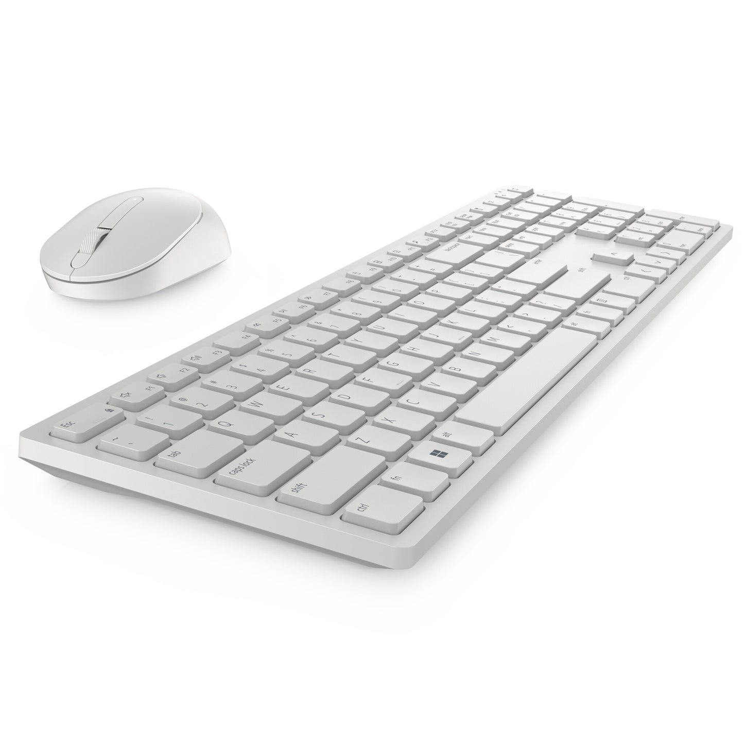 DELL Pro tangentbord och mus – KM5221W - USA internationell (QWERTY) - vit