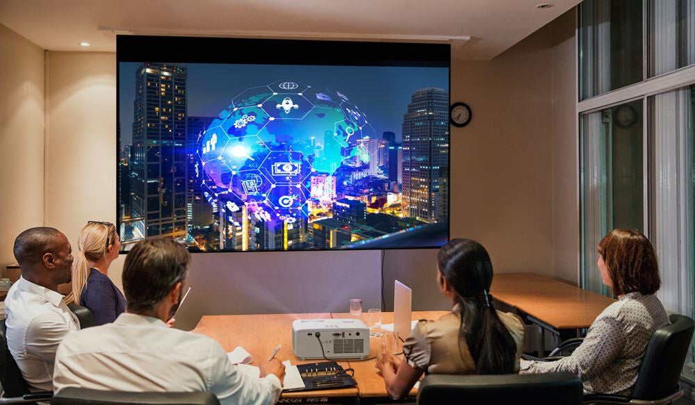 Optoma ZH450 Standard throw-projektor 4500 ANSI-lumen DLP 1080p (1920x1080) 3D kompatibilitet Vit