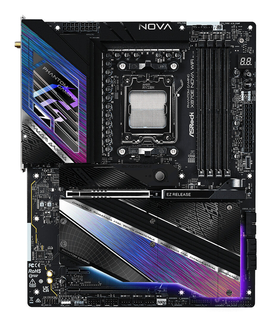 Asrock MK X870E NOVA WIFI AMD X870E AM5-sockel ATX