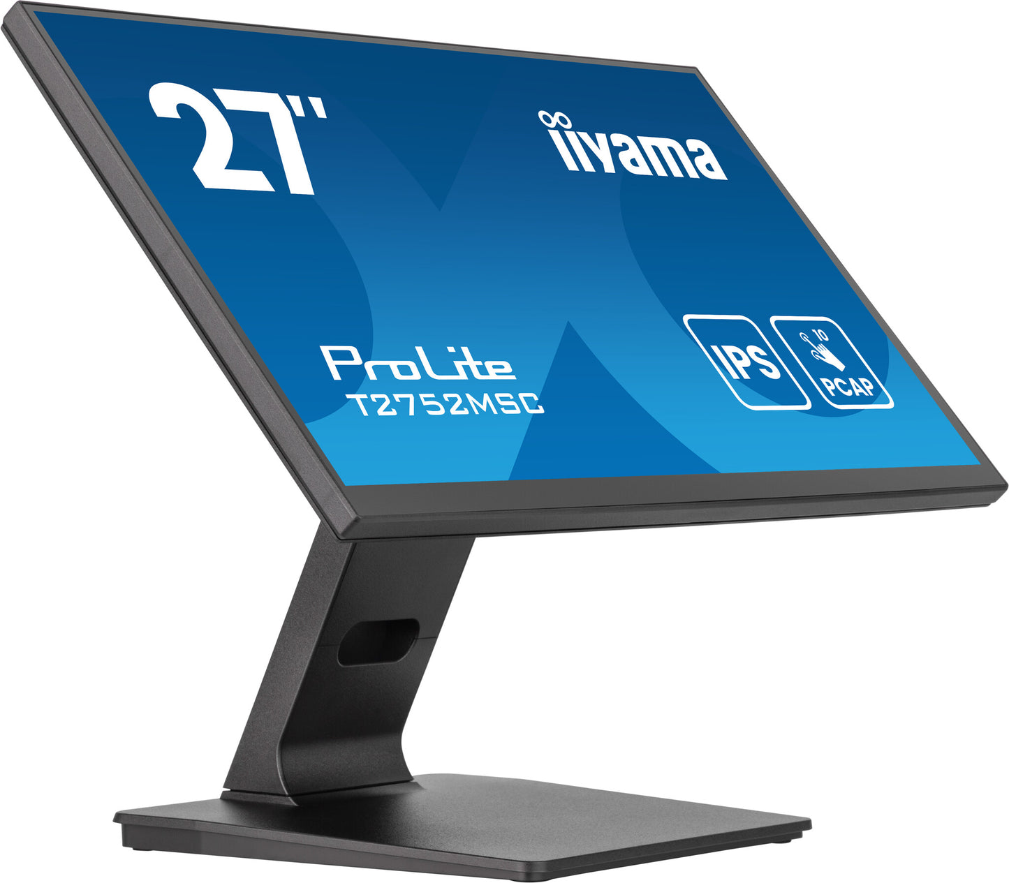iiyama ProLite T2752MSC-B1AG platta pc-skärmar 68,6 cm (27") 1920 x 1080 pixlar Full HD LED Pekskärm Svart