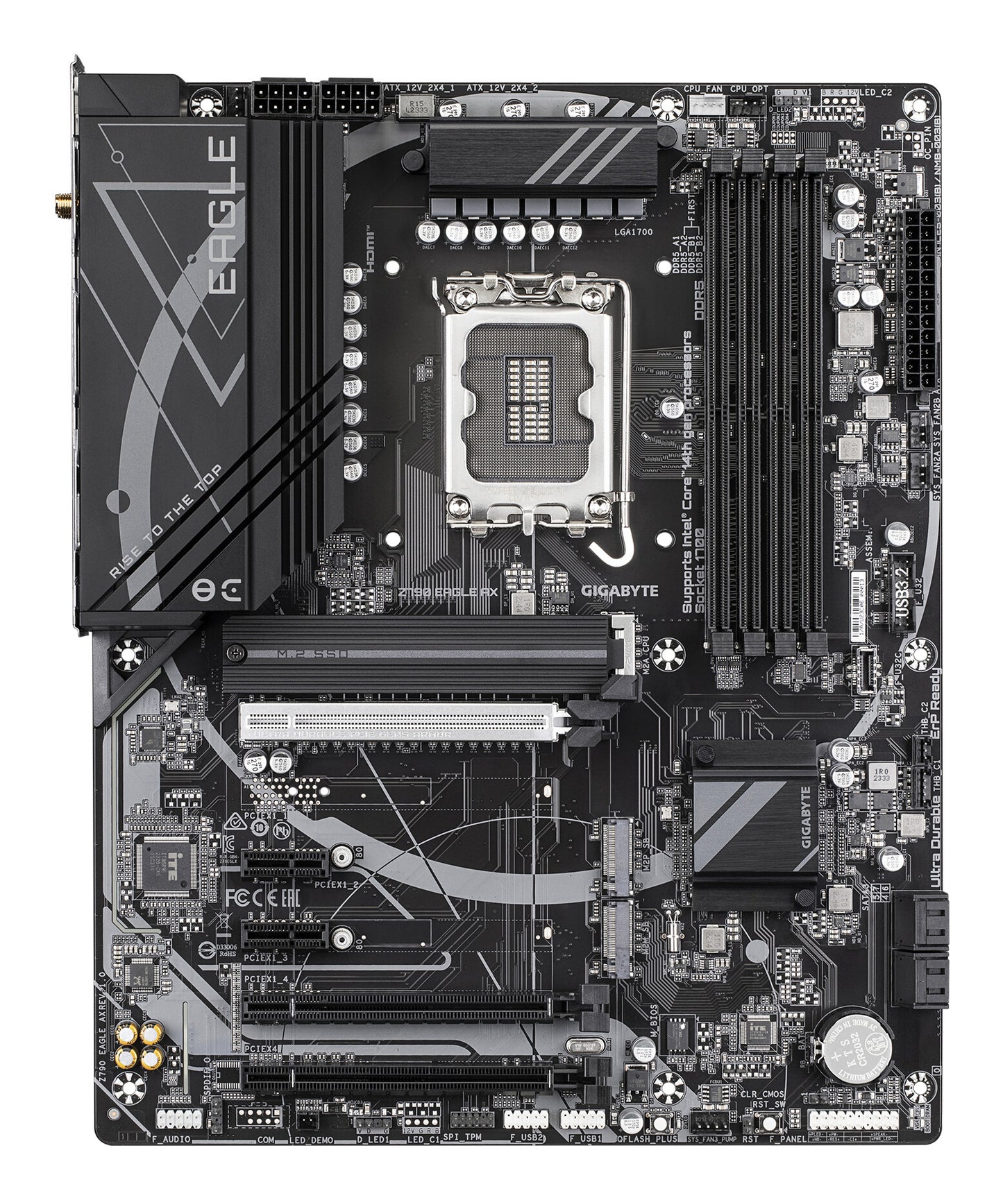 GIGABYTE Z790 EAGLE AX moderkort Intel Z790 Express LGA 1700 ATX