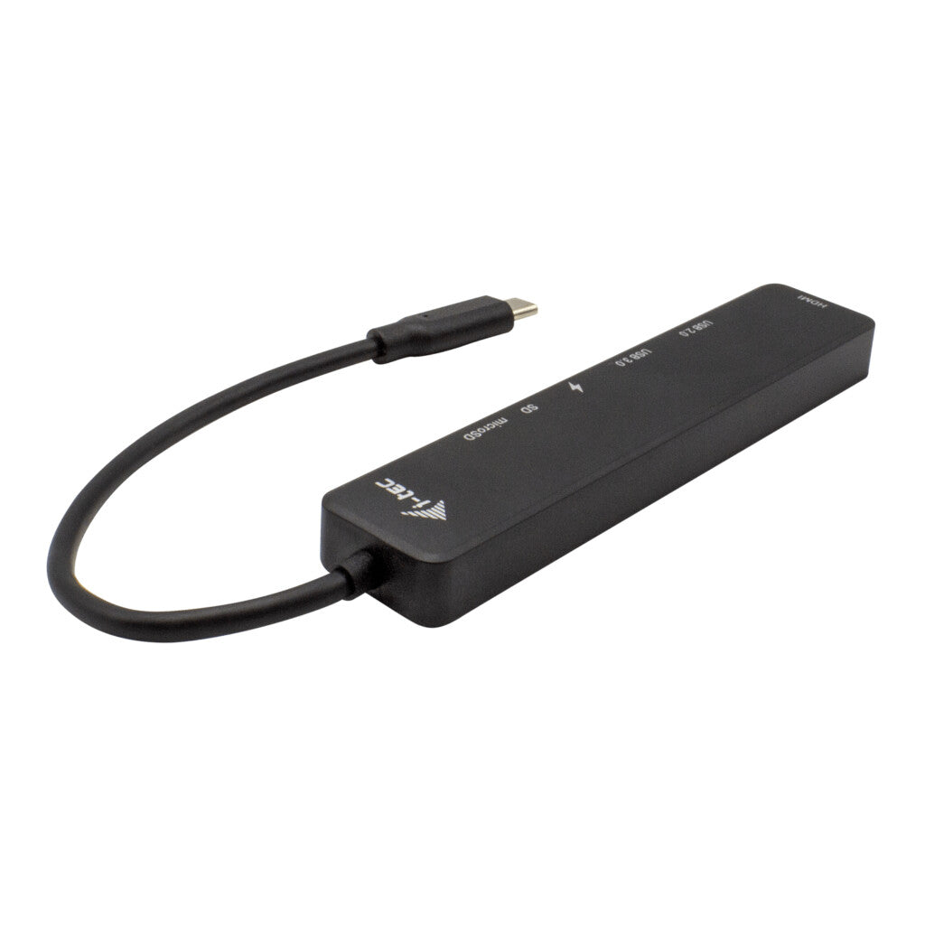 i-tec C31TRAVELEASYDOCKPD dockningsstationer för bärbara datorer Kabel USB 3.2 Gen 1 (3.1 Gen 1) Type-C Svart